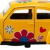 Magni - Vw Bobbel Legetøjsbil Med Blomster - Assorteret