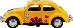 Magni - Vw Bobbel Legetøjsbil Med Blomster - Assorteret