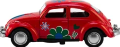 Magni - Vw Bobbel Legetøjsbil Med Blomster - Assorteret