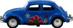Magni - Vw Bobbel Legetøjsbil Med Blomster - Assorteret