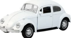 Magni - Vw Folkevogn Bil Med Pull-Back - Assorteret - 1 Stk