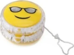 Magni - Yo-Yo Med Smiley Og Lys - Assorteret - 1 Stk