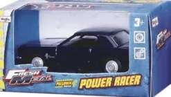 Maisto - Power Racer Bil - Pull Back - 11 CM - Assorteret