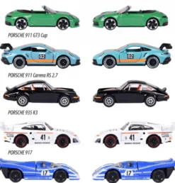 Majorette - Porsche Edition Gaveæske - 5 Biler