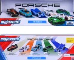 Majorette - Porsche 5 Stk Gaveæske