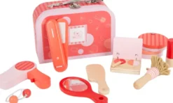 Make-Up Og Frisør Kuffert Sæt Med Tilbehør - Retro - Small Foot