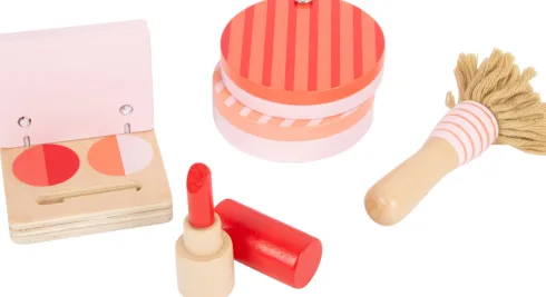 Make-Up Og Frisør Kuffert Sæt Med Tilbehør - Retro - Small Foot