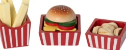 Mamamemo Burger Menu - Legemad I Træ
