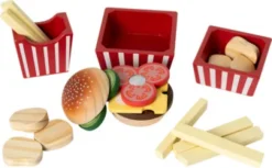 Mamamemo Burger Menu - Legemad I Træ