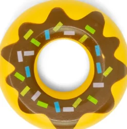 Mamamemo - Donut Med Brun Glasur - Legemad I Træ