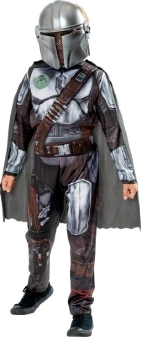Mandalorian Kostume Til Børn - Star Wars - 132 CM - Rubies