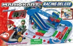 Mario Kart - Racing Deluxe Racerbane Legesæt - Inkl. 2 Racerbiler