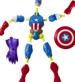 Marvel - Captain America Mix Mashers Figur - 12 CM - Avengers
