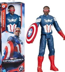 Marvel - Captain America Titan Hero Figur - Brave - Hasbro F92765