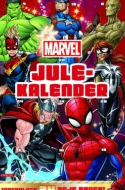Marvel Julekalender Med 24 Bøger