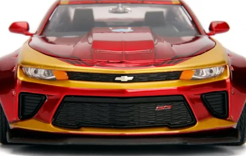 Marvel - Metals Iron Man & 2016 Chevy Camaro - 1:24 - Jada
