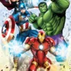 Marvel Puslespil - Avengers - Super Color - Clementoni - 60 Brikker