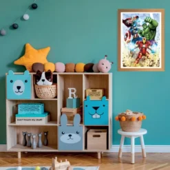 Marvel Puslespil - Avengers - Super Color - Clementoni - 60 Brikker
