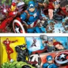 Marvel Puslespil - Avengers - 2X60 Brikker - Clementoni