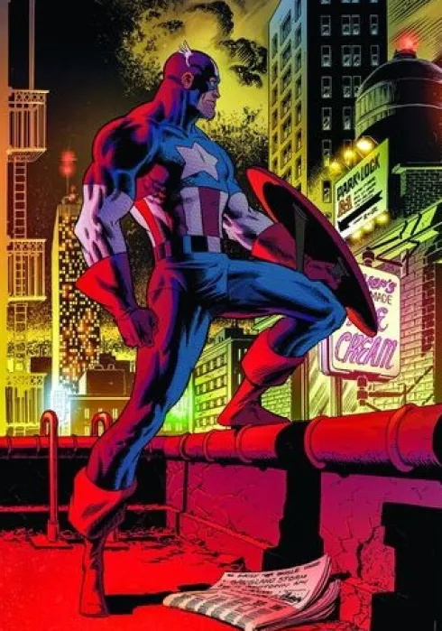 Marvel Puslespil - Captain America - 1000 Brikker - Clementoni