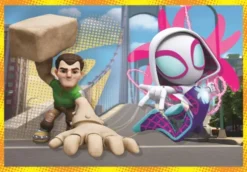 Marvel Puslespil - Spidey And His Amazing Friends - Clementoni - 4 Stk