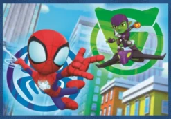 Marvel Puslespil - Spidey And His Amazing Friends - Clementoni - 4 Stk