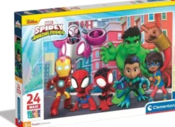 Marvel Puslespil - Spidey - Maxi Color - Clementoni - 24 Brikker