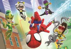 Marvel Puslespil - Spidey - Super Color - 2X60 Brikker - Clementoni