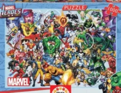 Marvel Puslespil - Superhelte - 1000 Brikker - Educa