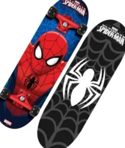 Marvel - Ultimate Spider-Man Skateboard Med Dobbelt Kick