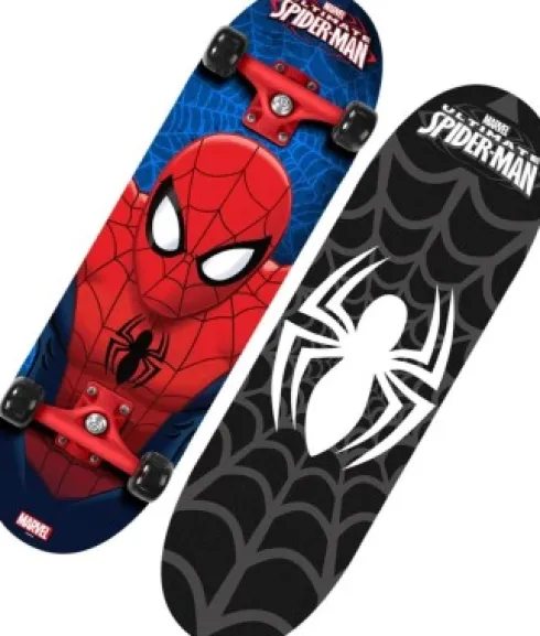 Marvel - Ultimate Spider-Man Skateboard Med Dobbelt Kick
