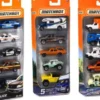Matchbox Biler - Top Gun Maverick - 5 Stk