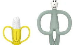 Matchstick Monkey - Banana Soother Og Monkey Teether - Bideringe