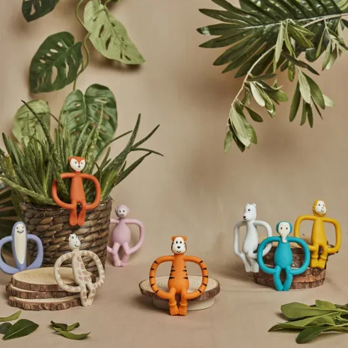 Matchstick Monkey - Echo Elephant Teether Bidering