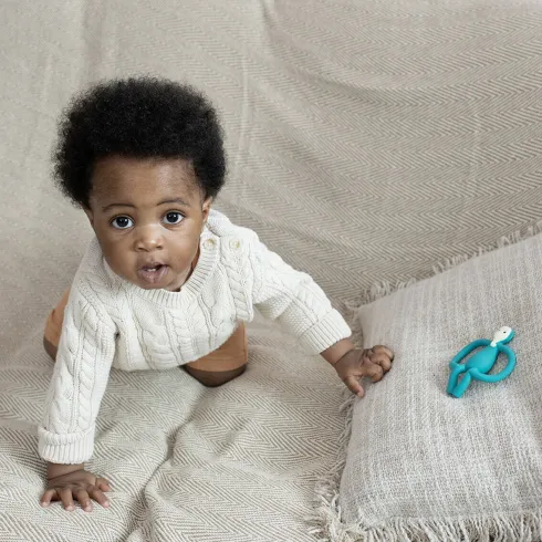 Matchstick Monkey - Echo Elephant Teether Bidering