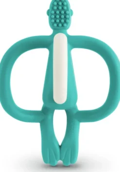 Matchstick Monkey - Teething Toy And Gel Applicator - Grøn