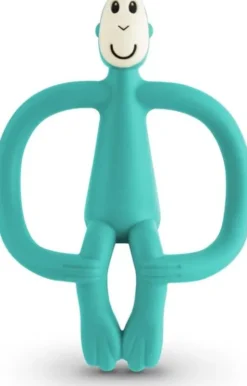 Matchstick Monkey - Teething Toy And Gel Applicator - Grøn