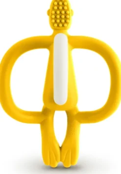 Matchstick Monkey - Teething Toy And Gel Applicator - Gul