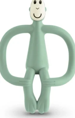 Matchstick Monkey - Teething Toy And Gel Applicator - Mintgrøn
