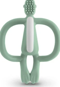 Matchstick Monkey - Teething Toy And Gel Applicator - Mintgrøn