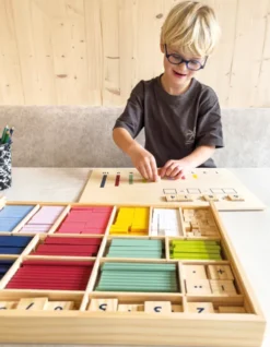 Matematik Legetøj Sæt - Pinde Med Tal - Small Foot