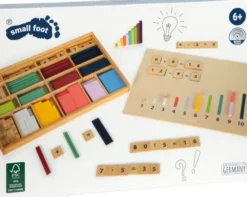 Matematik Legetøj Sæt - Pinde Med Tal - Small Foot