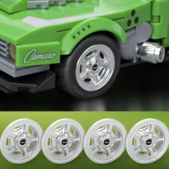 Mattel Brick Shop Jft16 - Custom 68 Camaro - Hot Wheels Speed