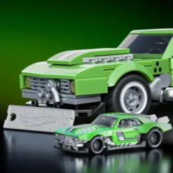 Mattel Brick Shop Jft16 - Custom 68 Camaro - Hot Wheels Speed