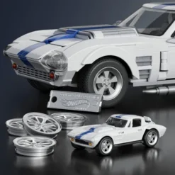 Mattel Brick Shop Jgr31 - Corvette Grand Sport - Hot Wheels Elite