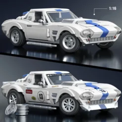 Mattel Brick Shop Jgr31 - Corvette Grand Sport - Hot Wheels Elite