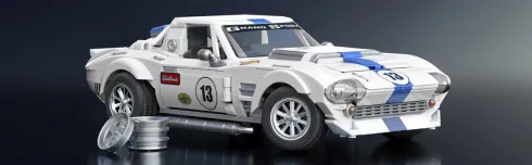 Mattel Brick Shop Jgr31 - Corvette Grand Sport - Hot Wheels Elite