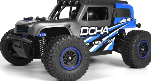 Maverick Doha 1/20 4Wd Electric Truck - Blue - Mv150700 - Maverick Rc