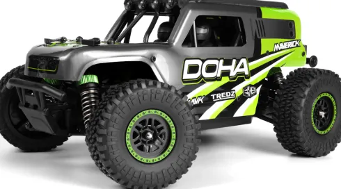 Maverick Doha 1/20 4Wd Electric Truck - Green - Mv150703 - Maverick Rc