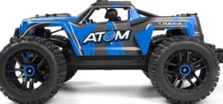 Maverick Rc - Fjernstyret Monster Truck Atom At1 4Wd Blå - 1/18